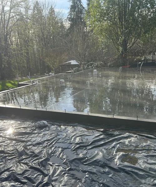 Hard Trowel Shop Slab , Saw Cut Control Joints in Sammamish 